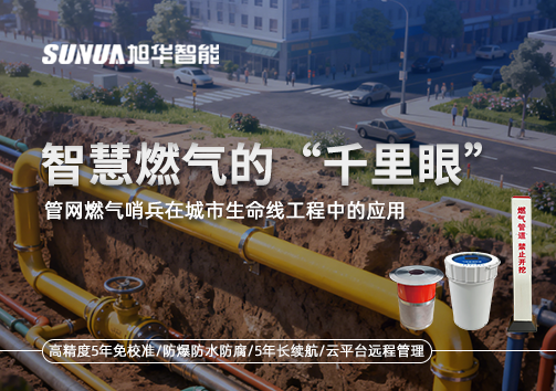 智慧燃气的“千里眼”：管网燃气哨兵在城市生命线工程中的应用