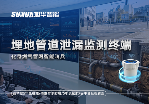 阀井、地下管网全覆盖：埋地管道泄漏监测终端化身燃气管网智能哨兵